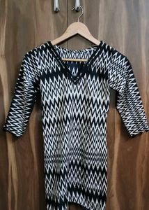 Black & White Patterned Coord set