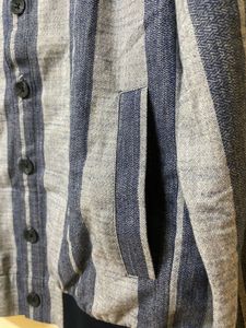 Striped Button-Down Shacket