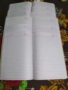 &#34;Blank 6 notebook for writing Practice