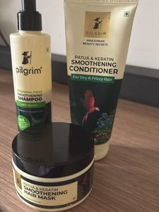 Patua &keratin Smoothening Shompoo,conditioner,cre