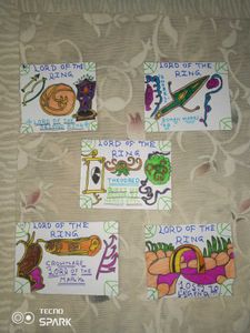 Lord Of The Ring. VIP CARDS.