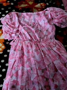 Floral Pink Dress