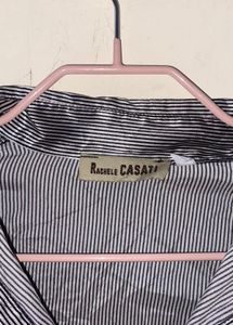 Silky Corpcore Goth Gray Top