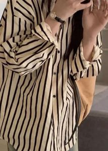 Striped Drop Shoulder Casual Shirt