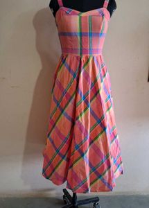 Vintage Plaid Sundress