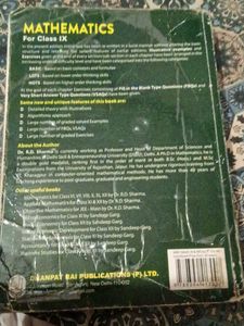 Class IX Mathematics Textbook