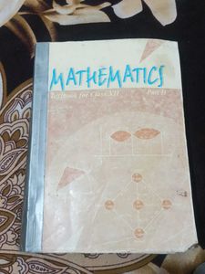 Maths Part Ist  And IInd For Class 12th