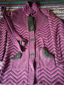 Stylish Patterned Coat