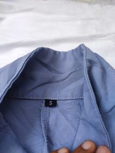 Korean Cropped Blazer Top