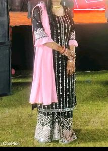 Havy Party Wear Sharara Set