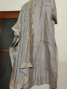 Classy Suit With Plazzo And Duppata