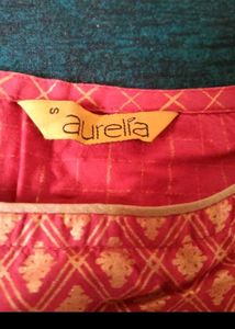 Elegant Red &amp; Gold Kurta (2 Kurtas)