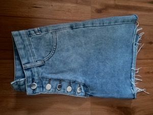 Cute Denim Mini Skirt