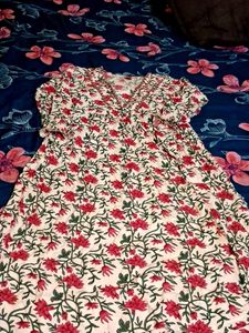Floral Print Midi Dress