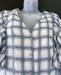 Korean Styled Chekered Tops