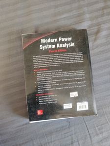 Modern Power System Analysis Book