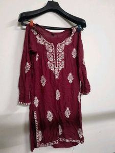 Embroidery Short Kurti