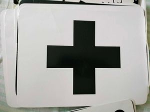 Baby Starter Set - Black &amp; White Cards   A4 Size