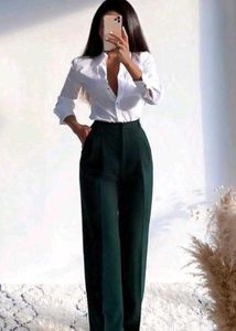 Tailored Trousers High Waist