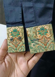 Jawahar Cut With Chooridar Pajama