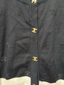 Elegant Black Cardigan made in Thailand