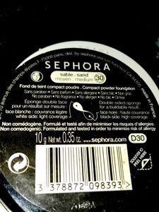 SEPHORA MINERAL FOUNDATION COMPACT POWDER