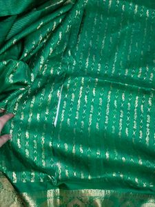 Pure Kanchipuram Silk Saree 💚