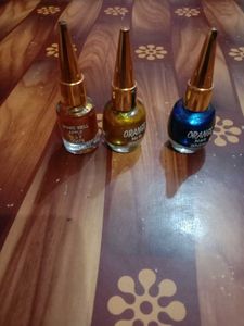 Orange Nail Shine Duo