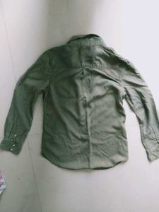 Olive Oversized Shirt