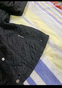ck Classic Black Quilted Jacket