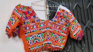 Embroidered Off-Shoulder Top