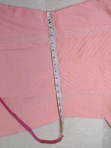 Peach Cotton Kurti