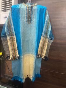 Striped woollen Kurta