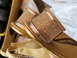 Gold Bridal Footwear
