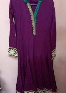 Designer Anarkali Kurta Churidar Suit Set