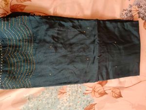Emerald Green Embroidered Salwar Kameez