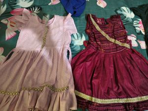 Girls Frocks Combo Of 3