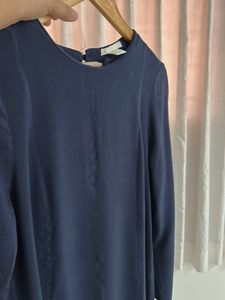 Navy Blue Shift Dress