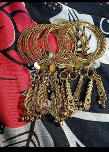 Golden Color Bangles