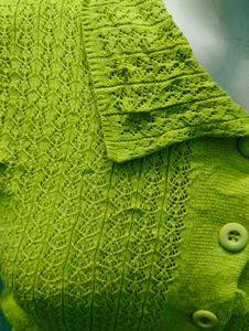 Olive Crochet Crop Top