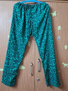 Geometry Pattern Cigarette Pant