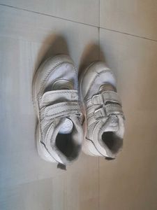 Kids White Sneakers, size 9