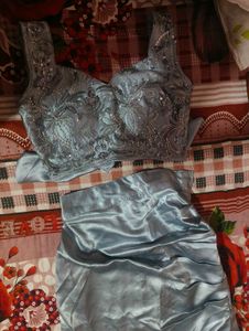 Sequin Lehenga Choli Set