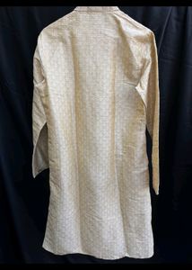 Manyavar three piece kurta pajama nehru jacket set
