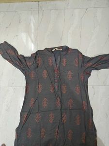 Gray Printed Tunic