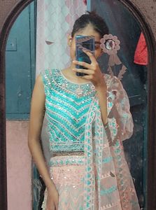 Heavy Lengha Set With Dupatta
