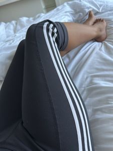Adidas Black 3-Stripe Leggings
