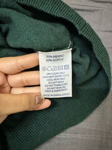 US Polo Assn Green Sweater - M
