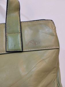 Green Leather Handbag