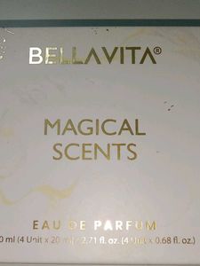 Bellavita Megical Scent EAU DE PARFUM 4 Unit 80 Ml